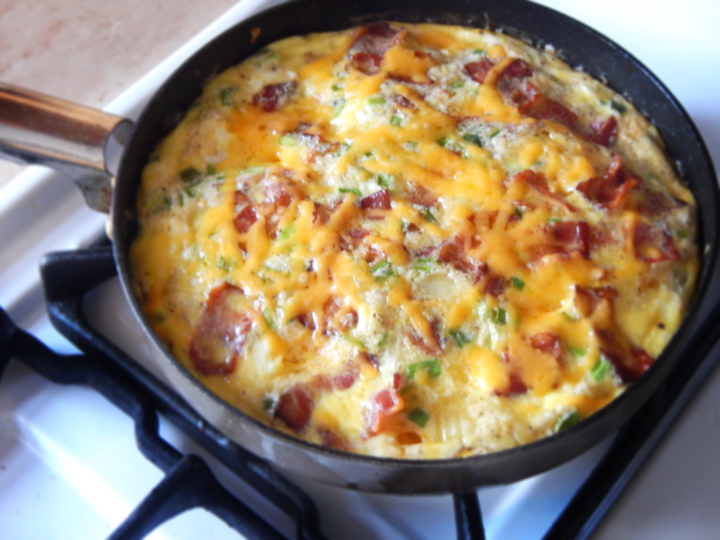 Easy Hearty Omelette for Two-Pan