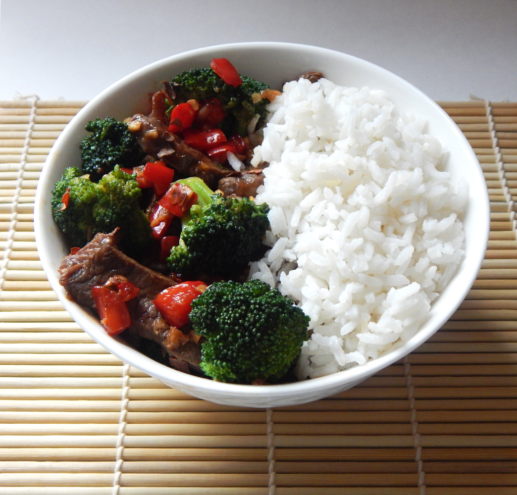 Stir-Fried Beef and Broccoli